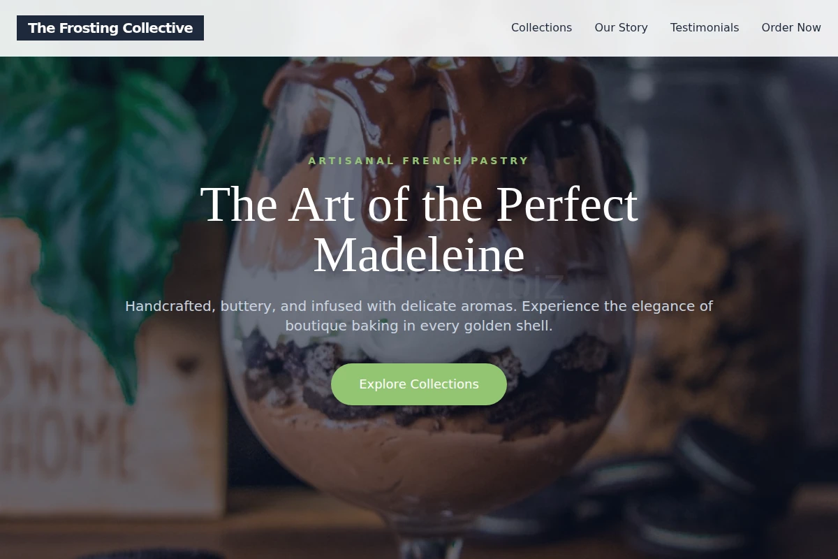 madeleine Dessert